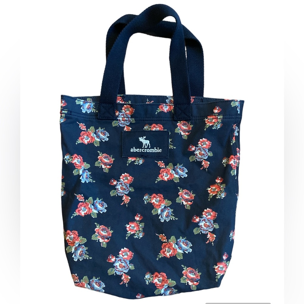abercrombie tote bag-floral print